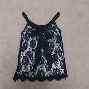 Sweet & Sexy Lace Tank Size M